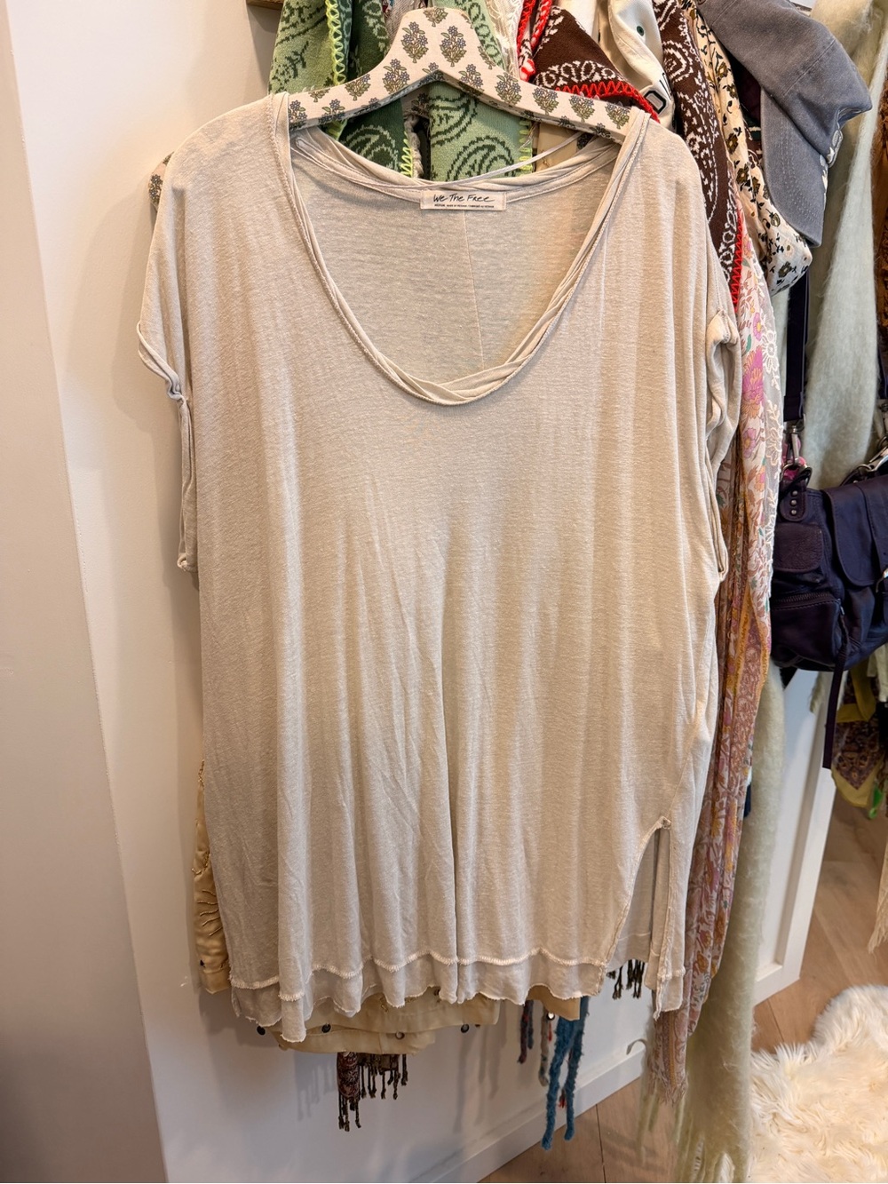 Oversized free people top